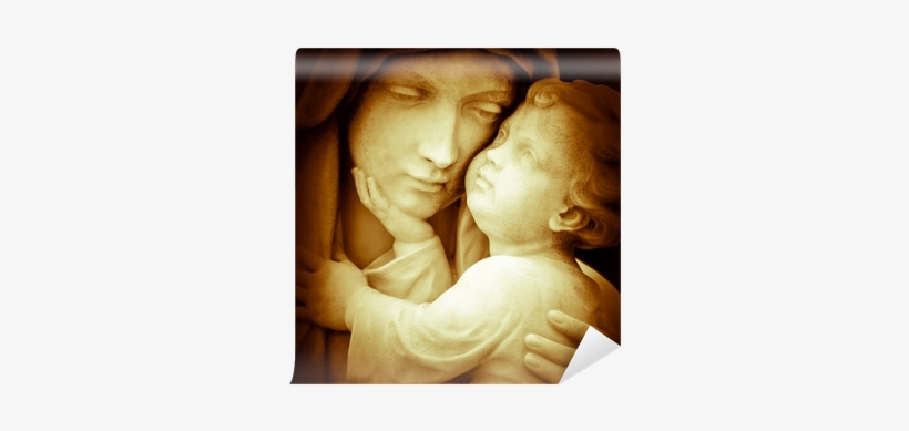 Vintage Image Of The Virgin Mary Carrying Baby Jesus - Lasst Uns Das Kindlein Wiegen Cd, transparent png download