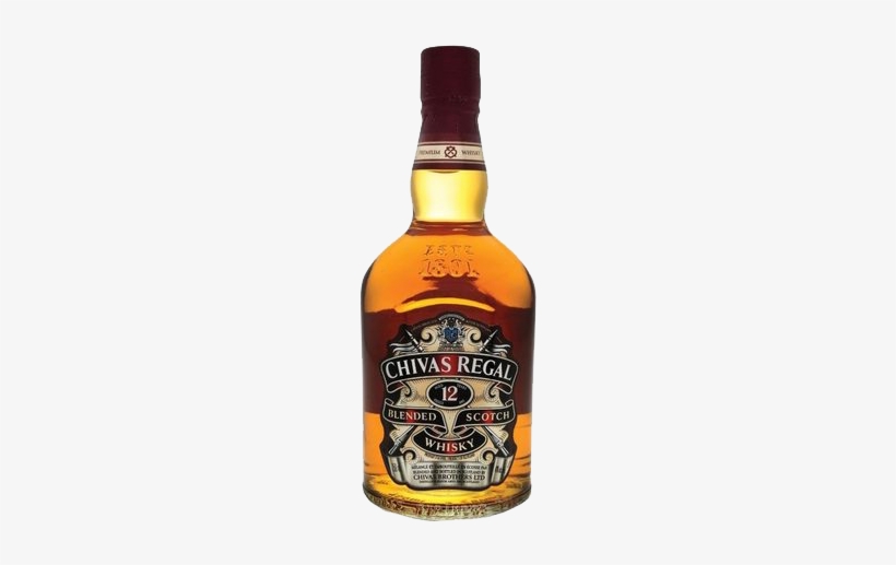 Chivas Regal 750 Ml - Chivas Regal 12 Years Old, transparent png download