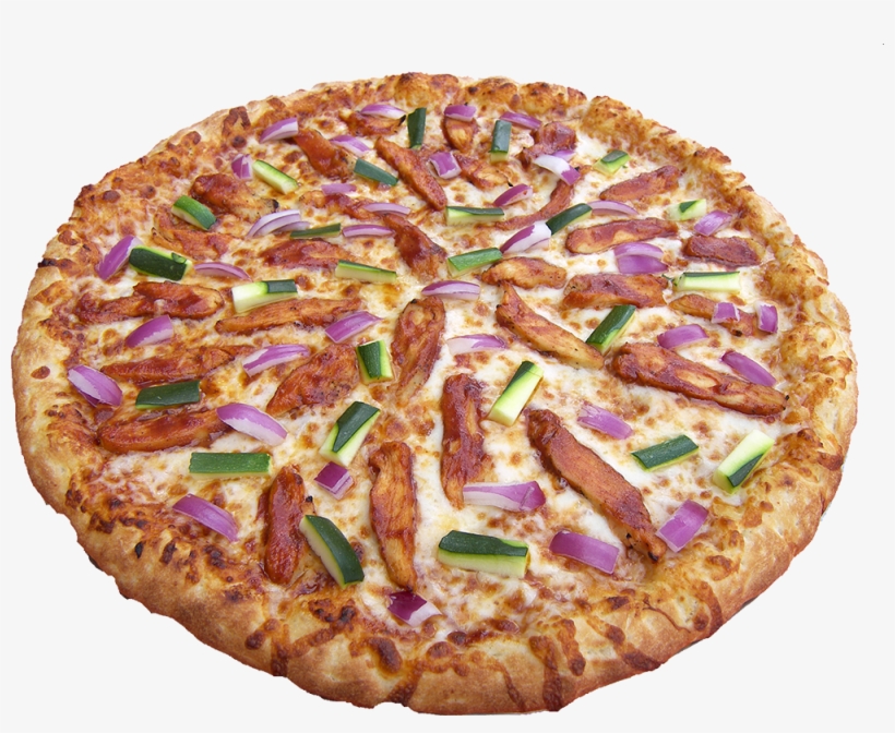 Bbq Chicken Pizza - Barbecue Chicken, transparent png download