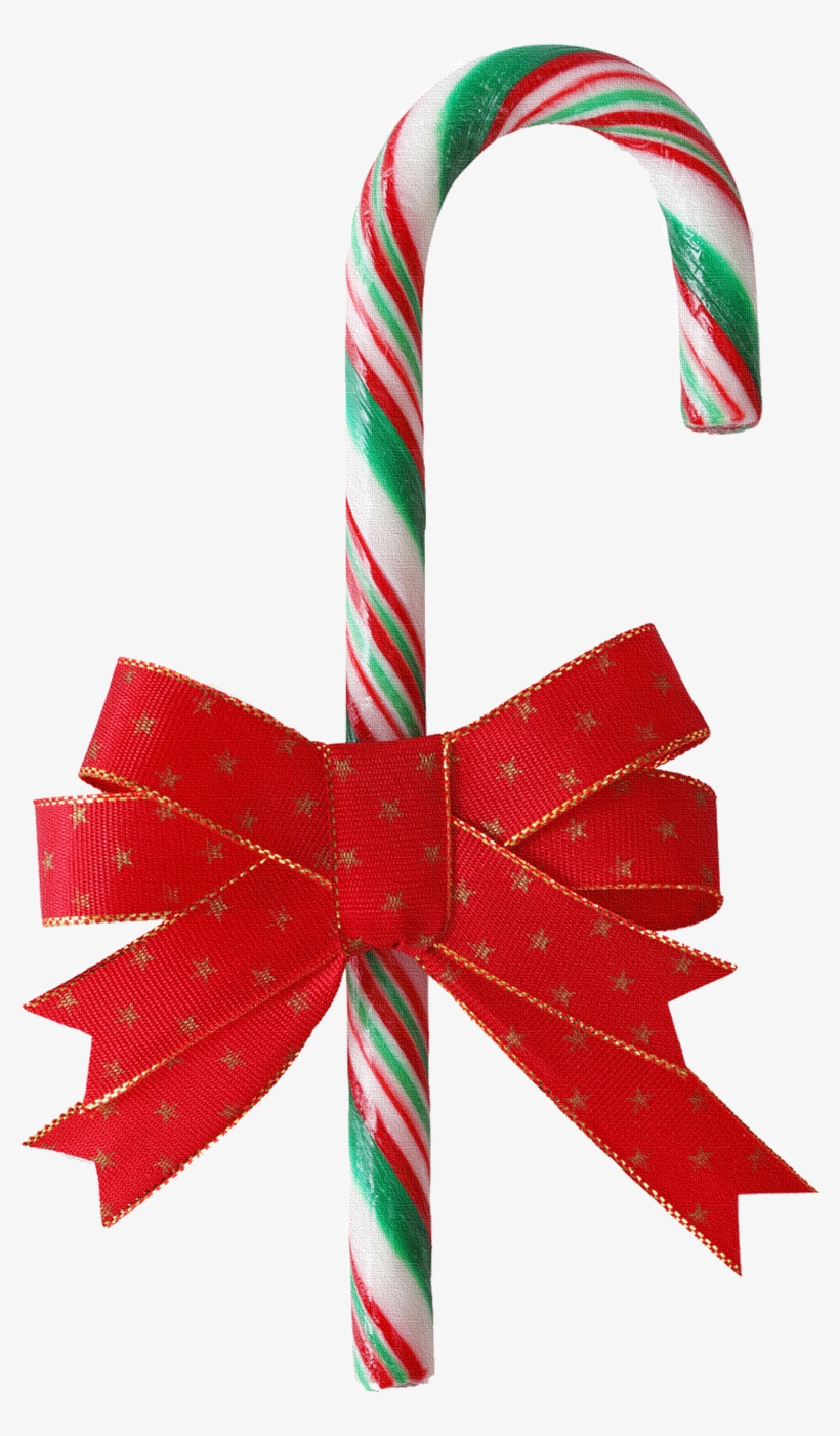 Adornos Luces Y Campanas De Navidad Png - Baston De Caramelo Navidad Png, transparent png download