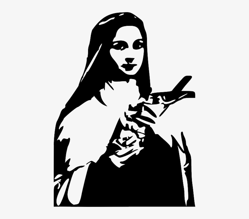 Saint Therese Is Loved Throughout The World - St Therese Of Lisieux Clipart, transparent png download