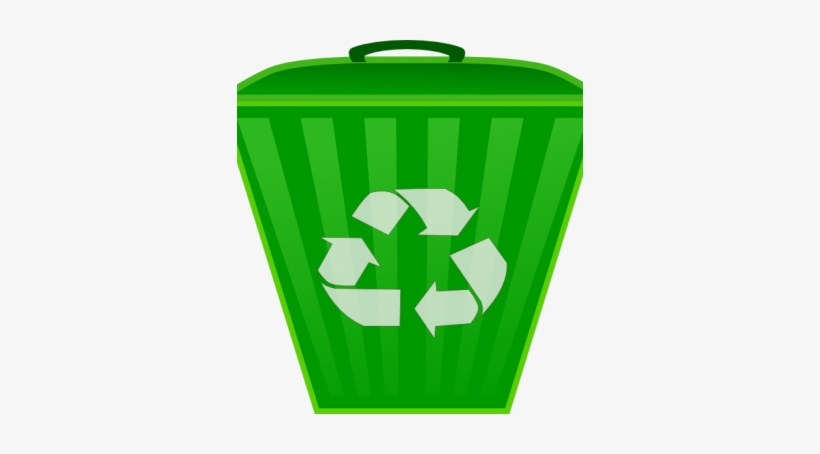 Recycle Trash Can Hi - Clip Art Garbage Bin, transparent png download