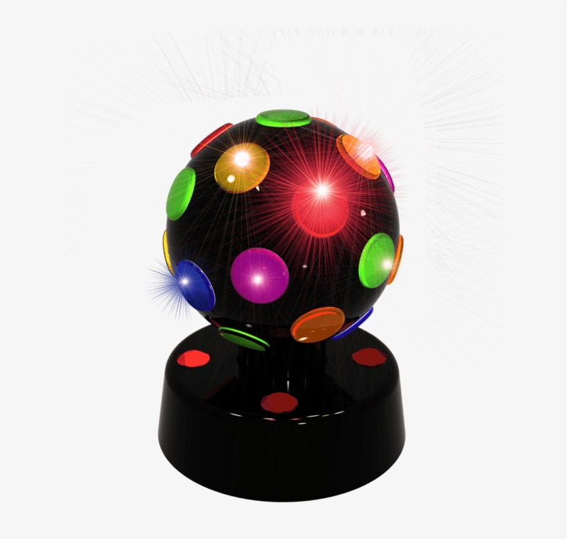 Led Party Light Effect Led-discoball Multi-colour No., transparent png download