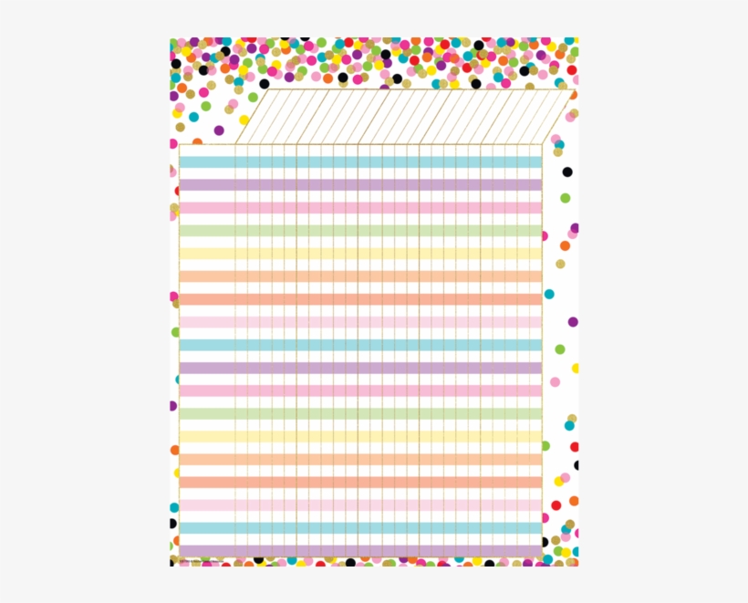 Confetti Incentive Chart - Incentive Chart, transparent png download