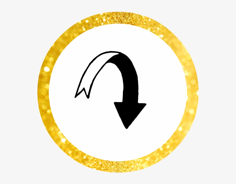 Free Gold Arrow Png - Gold, transparent png download