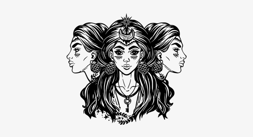 Greek Mythology Png Transparent - Greek Goddess Hecate, transparent png download
