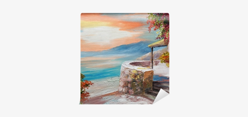 Oil Painting On Canvas - Olejomalby Řecka, transparent png download