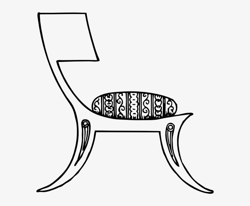 How To Set Use Greek Chair Svg Vector, transparent png download