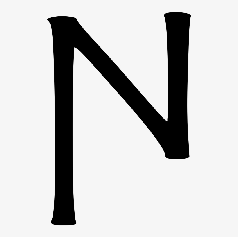 Greek Nu Classical - Greek Nu Png, transparent png download