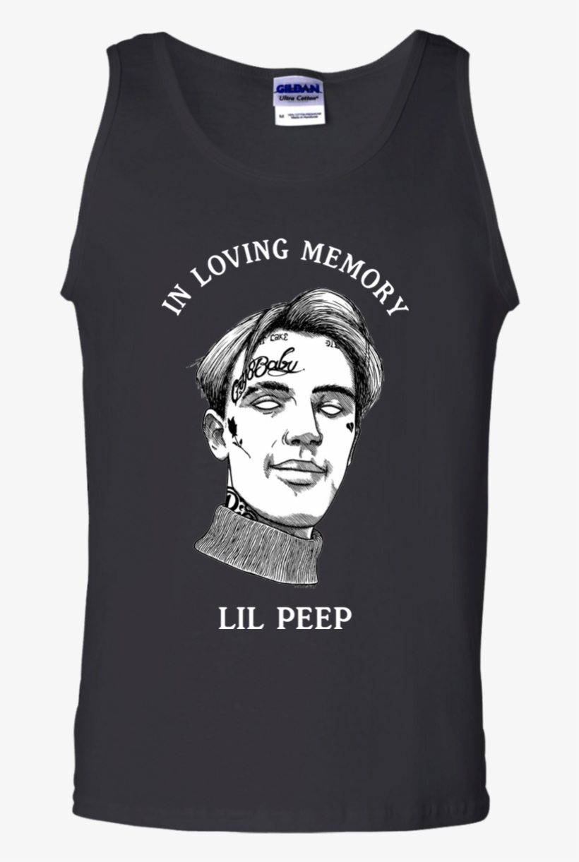 Lil Peep Tank Top In Loving Memory - Lil Peep And Xxxtentacion, transparent png download
