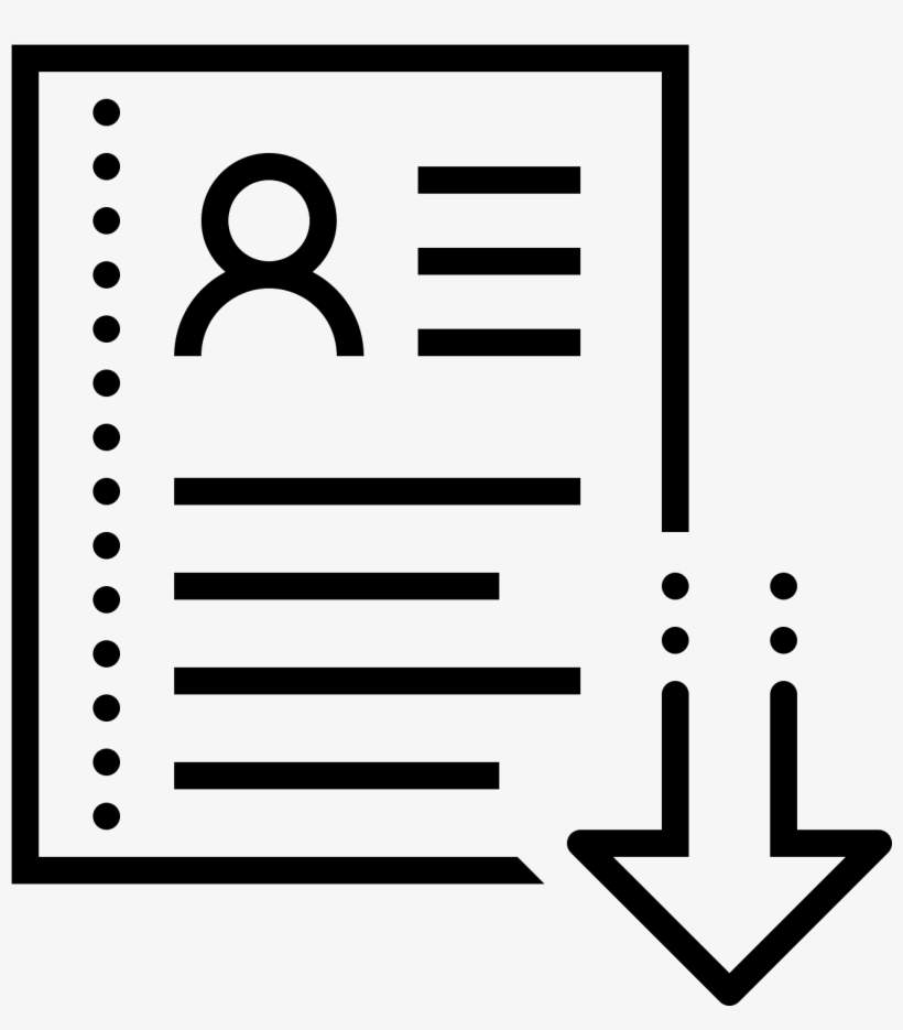 Egarcia4congress - Resume Icon, transparent png download