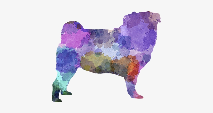 Click And Drag To Re-position The Image, If Desired - Zazzle Pug 02 Im Watercolor Ipad Mini Hülle, transparent png download