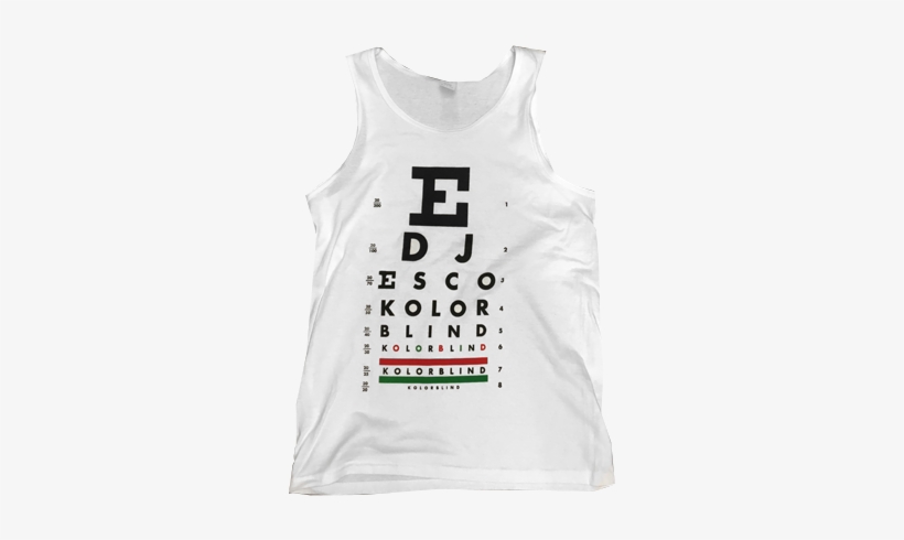 Dj Esco Kolorblind Tank Top, transparent png download