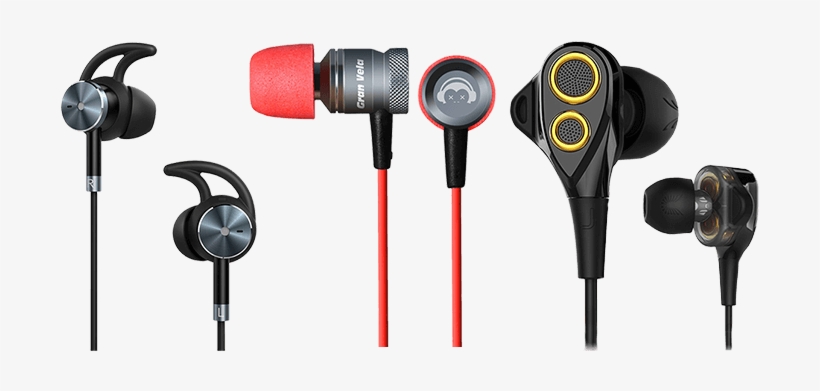 Uiisii T8 Inear Earbuds Headphones Dual Dynamic Drivers, transparent png download