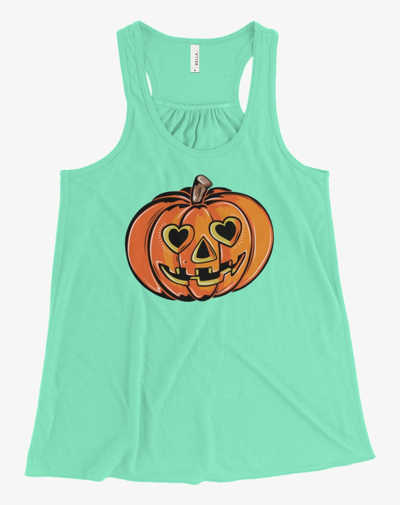 Jackie Lantern Women's Flowy Tank Top, transparent png download