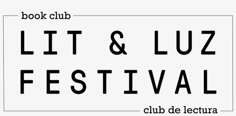 Litluz Bookclub Lockup Updated - Black-and-white, transparent png download