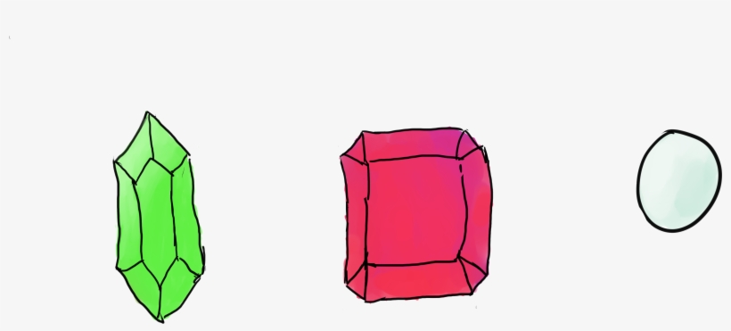 Gems - Illustration, transparent png download