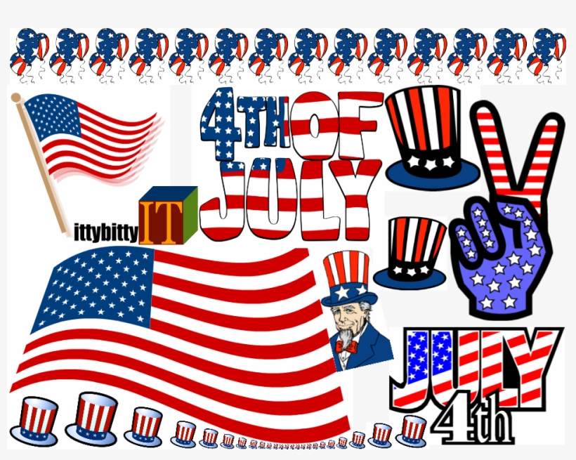 Fourth Of July 2014 Us Independence Day Clipart 4th - 4th Of July Beach Towel, transparent png download