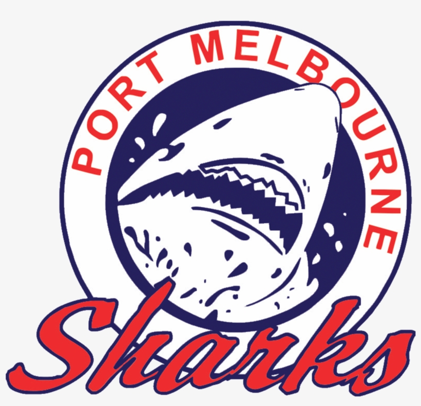 Port Melbourne Sharks Sc - Port Melbourne Sharks Logo, transparent png download