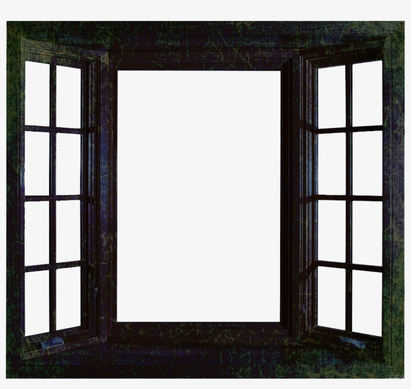 Images For Broken Window Clipart - Black Window Clipart Transparent PNG