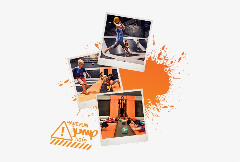 Dodgeball-right - Trampoline, transparent png download