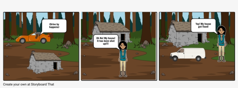 Broken Window Story - Storyboard, transparent png download