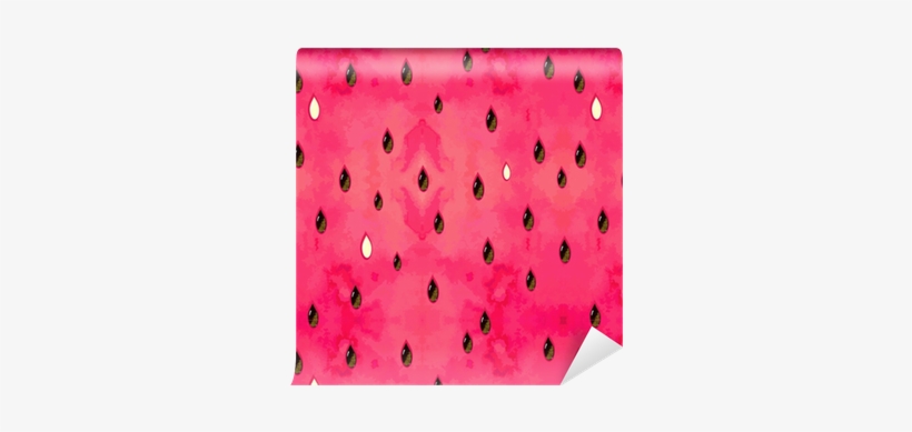 Fruity Seamless Pattern With Watercolor Paint Textured - Euclidean Vector, transparent png download