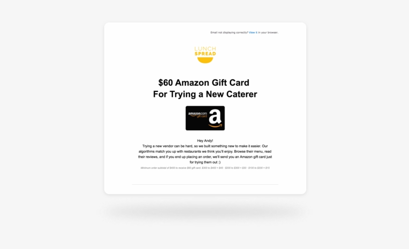 Catering Email - Email, transparent png download