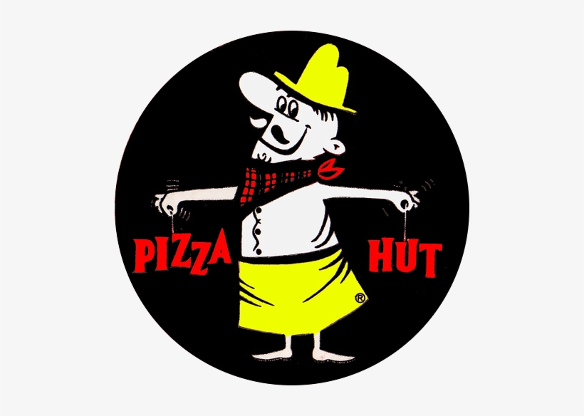 In 1967, Pizza Hut Opened Test Locations In The Cyberslands - First Pizza Hut Logo, transparent png download