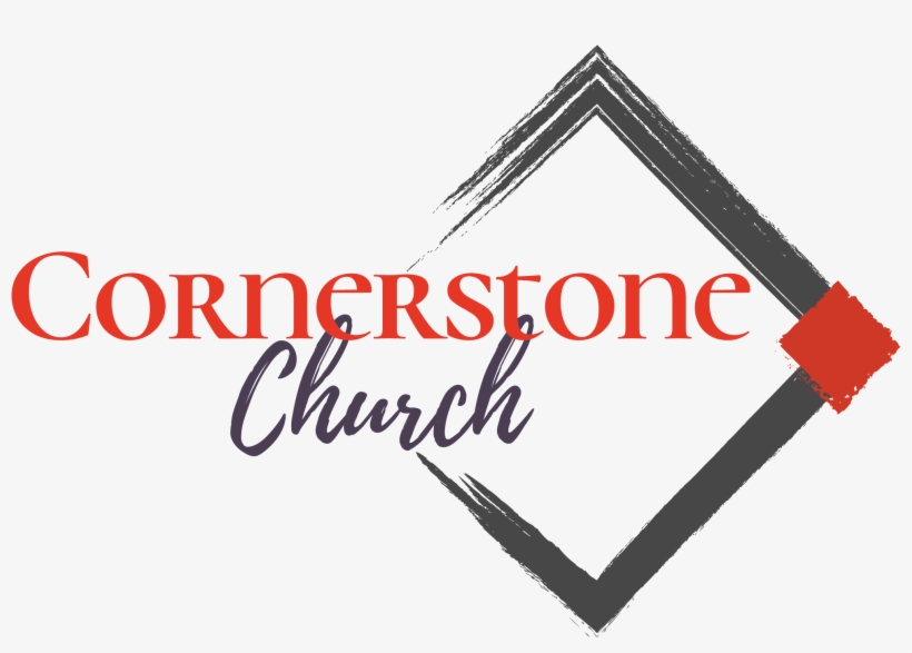Cornerstone Church Full Logo - Stainless Steel 12mm Printed Wood Stud Earrings Black, transparent png download