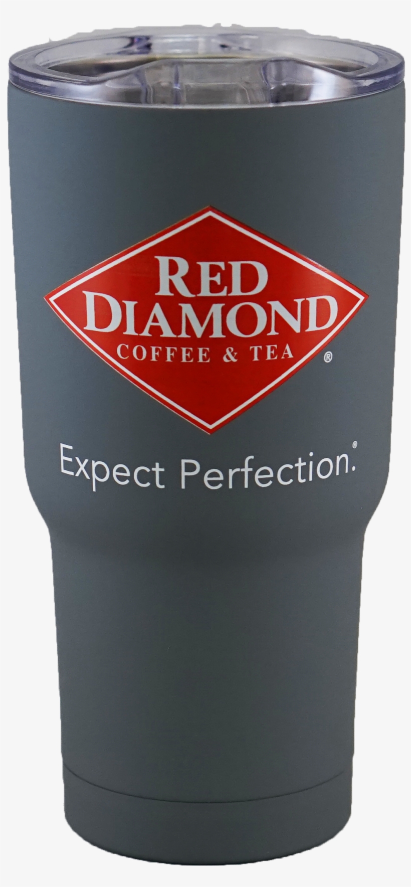 Grey Soft Touch Hot And Cold Tumbler - Red Diamond Tea, transparent png download