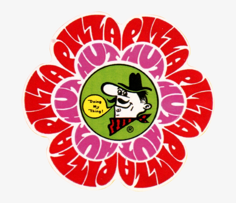 1969 Pizza Hut “pizza Pete” Sticker, transparent png download