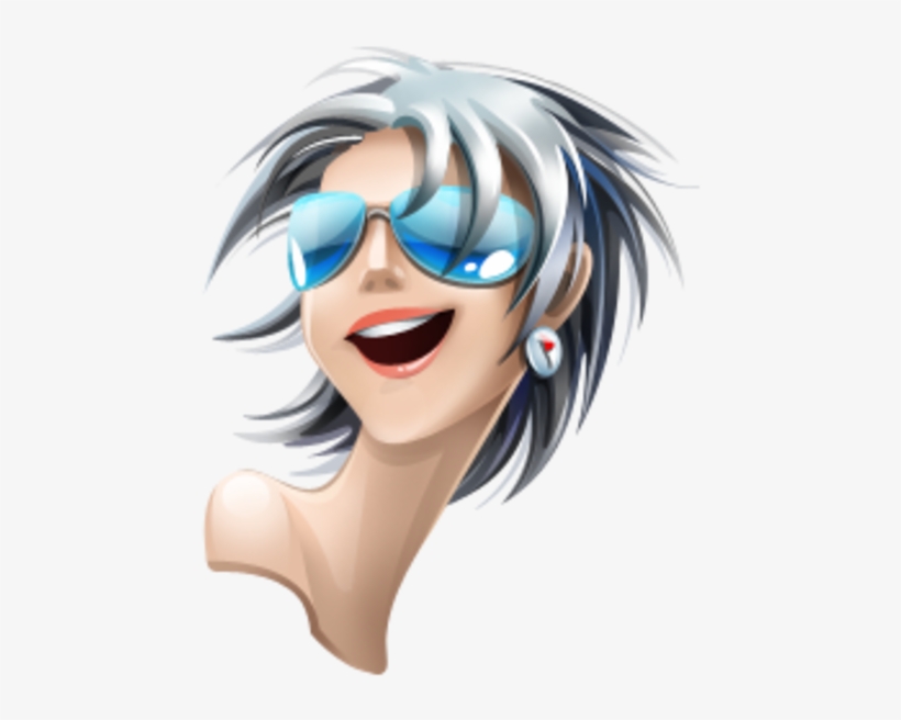Icon Girl 3d Transparent Png, transparent png download