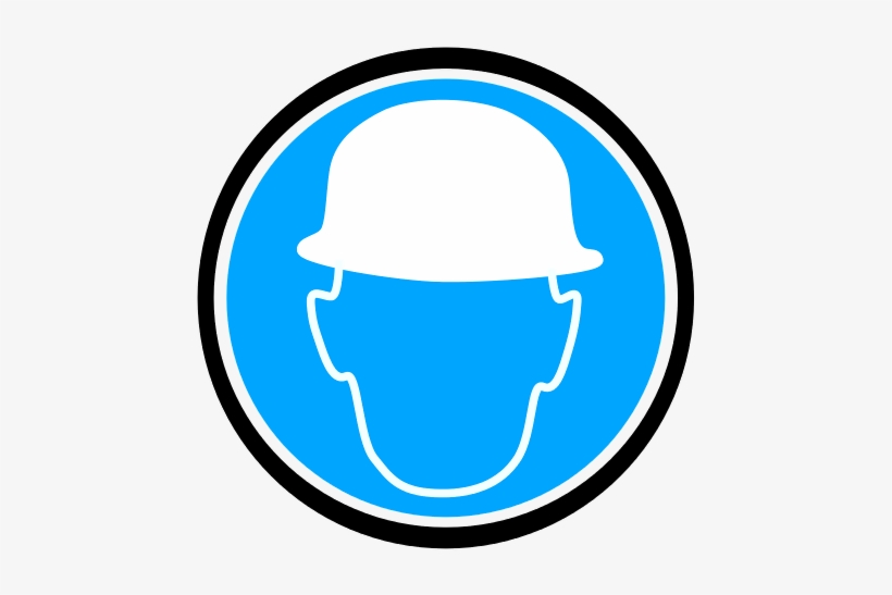 Hard Hat, - Hard Hat Sign Vector, transparent png download