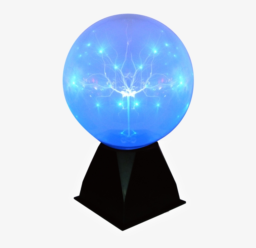 Maplin Eight Inch Interactive Blue Plasma Ball, transparent png download