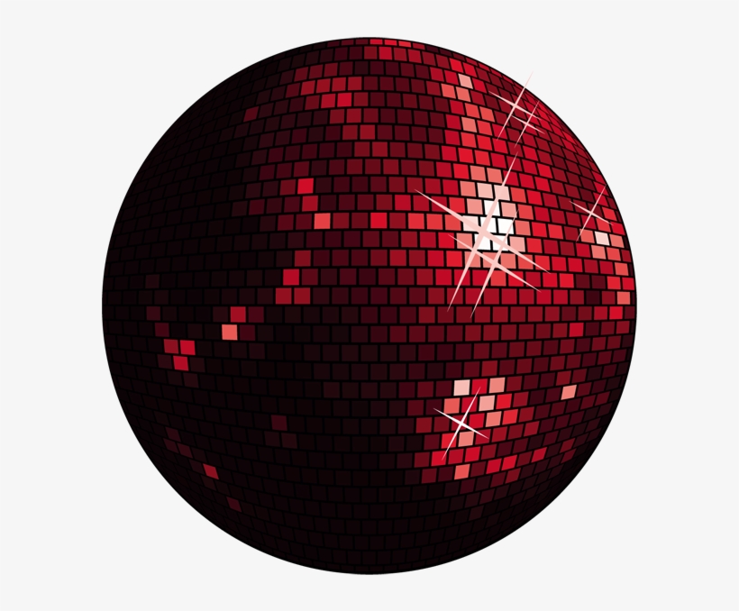 Disco Ball Transparent Download - Red Disco Ball Png, transparent png download