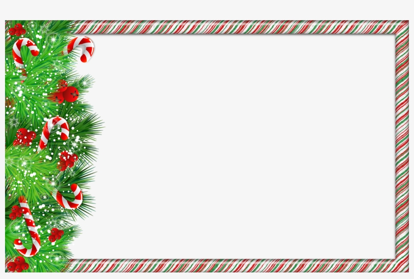 Marco Png Marcos Navide - Christmas Border Png Transparent, transparent png download