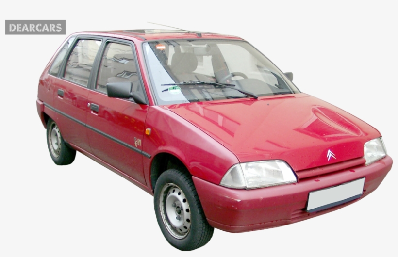 Citroen Ax / Hatchback / 5 Doors / 1987 1996 / Front - Citroen Ax, transparent png download