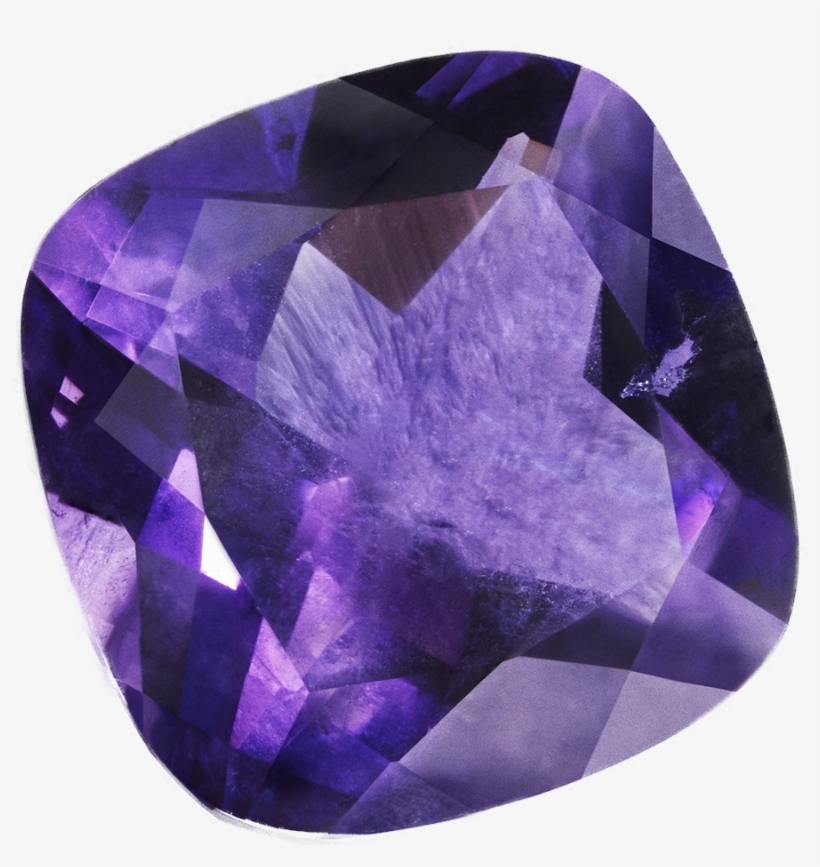 Rough Cut Jewel - Transparent Amethyst Gemstone Png, transparent png download