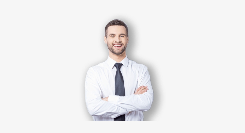 About I2e - Smiling Business Man Png, transparent png download