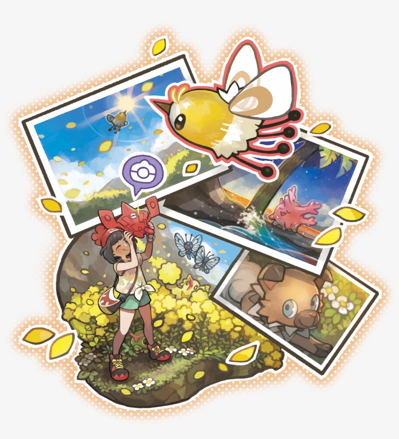 It's So Beautiful - Pokemon Sol Y Luna Artwork, transparent png download