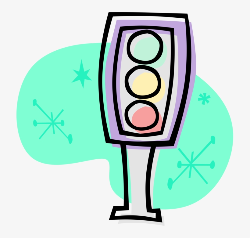 Vector Illustration Of Traffic Light Signals Or Stop - Royalty Payment, transparent png download
