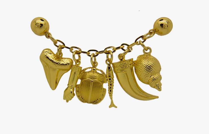 Lucky Charms Pin, Gold - Necklace, transparent png download