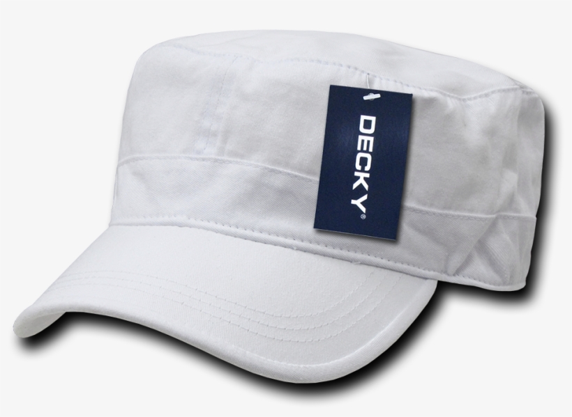 Decky Flex Cadet Flat Top Cotton Military Army Cap - Decky 207 Curve Bill Deluxe Baseball Caps - Pink, transparent png download