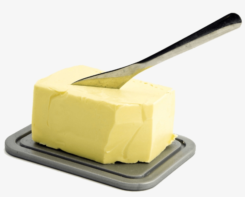 Butter Knife Transparent Png - Clip Art Of Butter, transparent png download