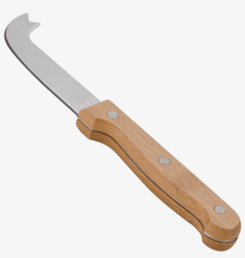 Cheese Knife Wooden Handle - Wood Cheese Knife Handle, transparent png download