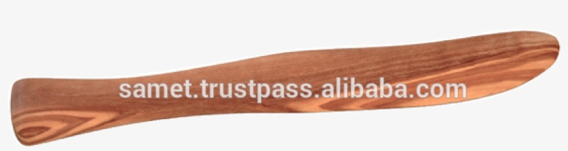 Olive Wood Butter Spreader Knife - Wood, transparent png download