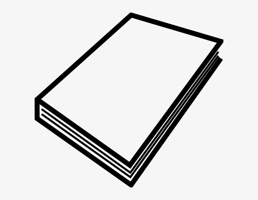 18 Best Photos Of Blank Closed Clipart - Closed Book Clipart, transparent png download