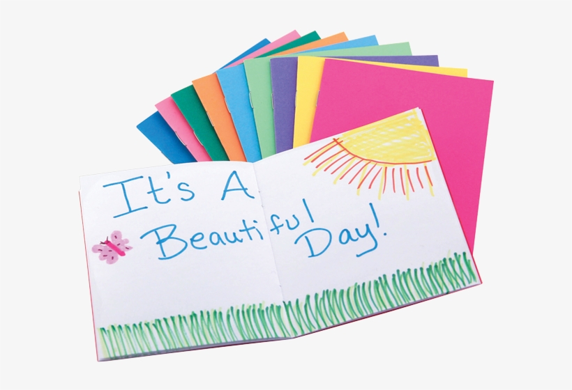 Bright Blank Book - Hygloss Products, Inc 2 3/4 X 4 1/4 Inch, 20 Books, transparent png download