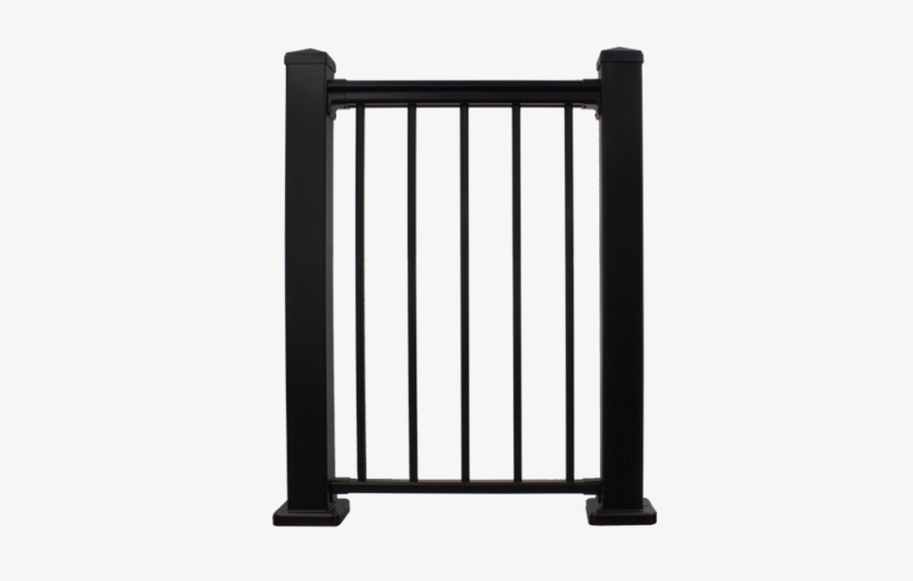 A310 Aluminum Railing With Round Aluminum Balusters - Baluster, transparent png download